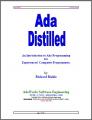 Small book cover: Ada Distilled