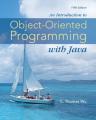 Book cover: Object Oriented Programming with Java
