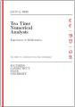 Book cover: Tea Time Numerical Analysis