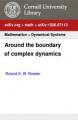 Small book cover: Around the Boundary of Complex Dynamics