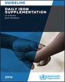 Small book cover: Guideline: Daily Iron Supplementation in Infants and Children