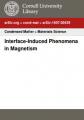 Book cover: Interface-Induced Phenomena in Magnetism