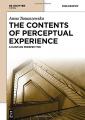 Book cover: The Contents of Perceptual Experience: A Kantian Perspective