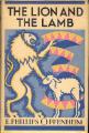 Book cover: The Lion and the Lamb