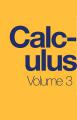 Book cover: Calculus Volume 3