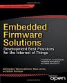 Book cover: Embedded Firmware Solutions