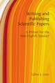 Book cover: Writing and Publishing Scientific Papers