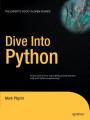 Book cover: Dive Into Python