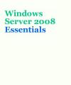 Book cover: Windows Server 2008 Essentials