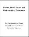 Small book cover: Games, Fixed Points and Mathematical Economics