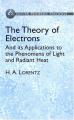 Book cover: The Theory of Electrons and its Applications to the Phenomena of Light
