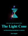 Small book cover: The Light Cone: an illuminating introduction to relativity