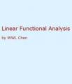 Book cover: Linear Functional Analysis