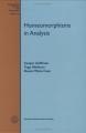 Book cover: Homeomorphisms in Analysis