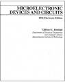 Book cover: Microelectronic Devices and Circuits