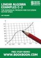 Small book cover: Linear Algebra Examples C-3: The Eigenvalue Problem and Euclidean Vector Space