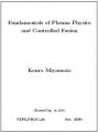 Small book cover: Fundamentals of Plasma Physics and Controlled Fusion