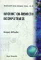 Small book cover: Information-Theoretic Incompleteness