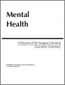 Small book cover: Mental Health: A Report of the Surgeon General