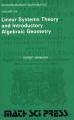 Book cover: Linear Systems Theory and Introductory Algebraic Geometry