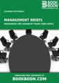 Book cover: Management Briefs: Management and Leadership Theory Made Simple