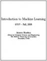 Small book cover: Introduction to Machine Learning