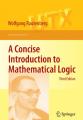 Book cover: A Concise Introduction to Mathematical Logic