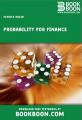 Small book cover: Probability for Finance