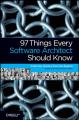 Book cover: 97 Things Every Software Architect Should Know