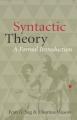 Book cover: Syntactic Theory: A Formal Introduction