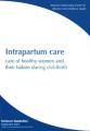 Book cover: Intrapartum Care