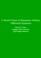 Small book cover: A Second Course in Elementary Ordinary Differential Equations