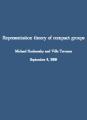 Small book cover: Representation Theory of Compact Groups