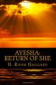 Book cover: Ayesha: The Return of She