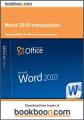 Small book cover: Word 2010 Introduction