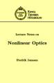 Book cover: Lecture Notes on Nonlinear Optics