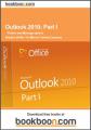 Small book cover: Outlook 2010