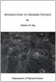 Small book cover: Introduction to Modern Physics
