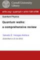 Book cover: Quantum Walks: A Comprehensive Review