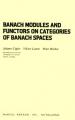 Small book cover: Banach Modules and Functors on Categories of Banach Spaces