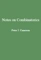 Book cover: Notes on Combinatorics