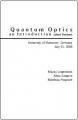 Book cover: Quantum Optics: an Introduction