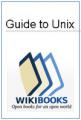 Small book cover: Guide to Unix