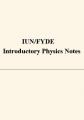 Small book cover: Introductory Physics Notes