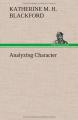 Book cover: Analyzing Character