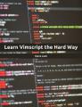 Book cover: Learn Vimscript the Hard Way