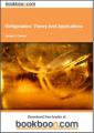 Small book cover: Refrigeration: Theory And Applications