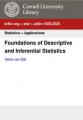 Small book cover: Foundations of Descriptive and Inferential Statistics