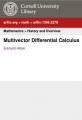 Small book cover: Multivector Differential Calculus