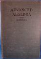 Book cover: Advanced Algebra